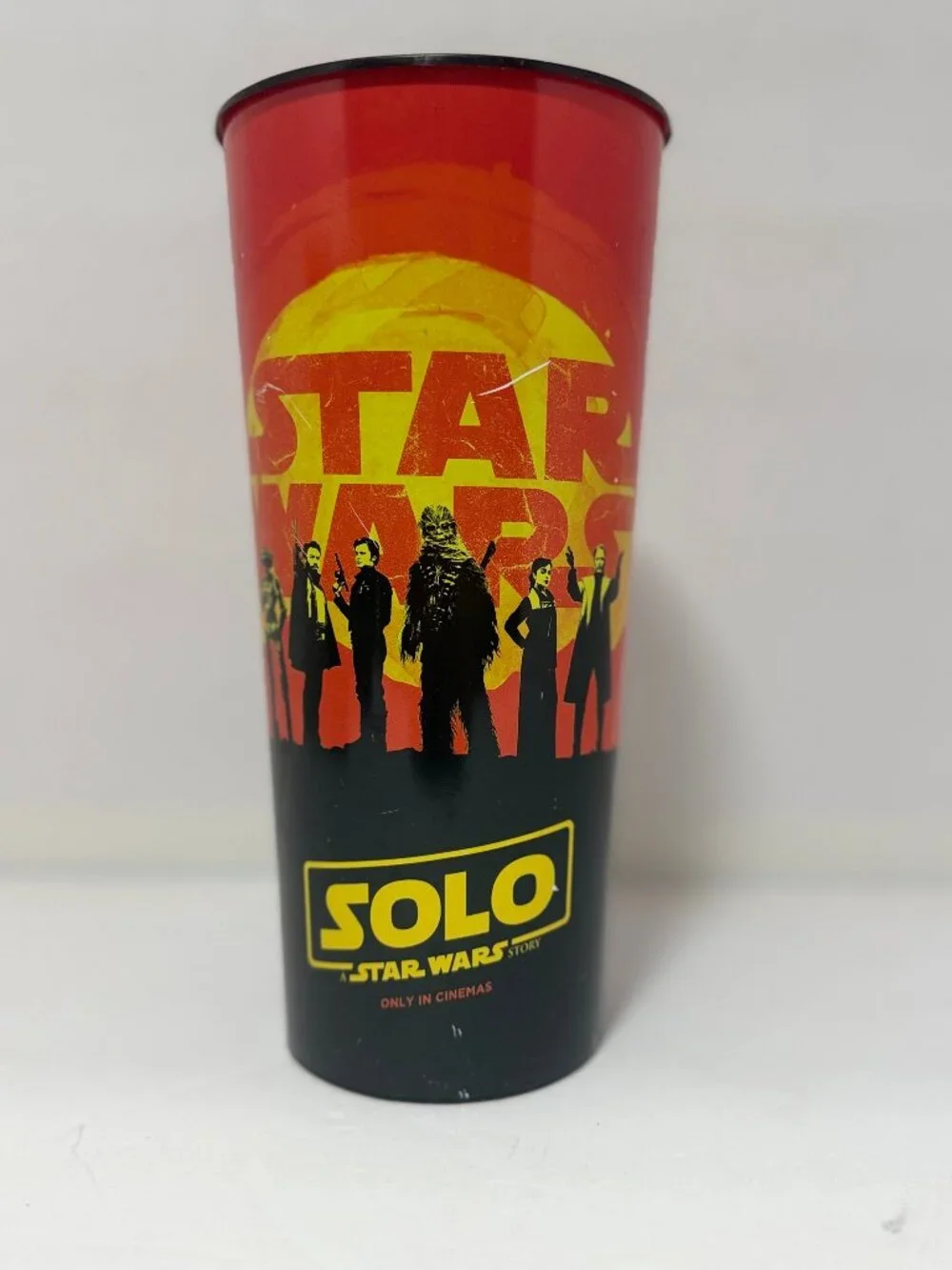 Star Wars Solo Promotional Plastic Cup